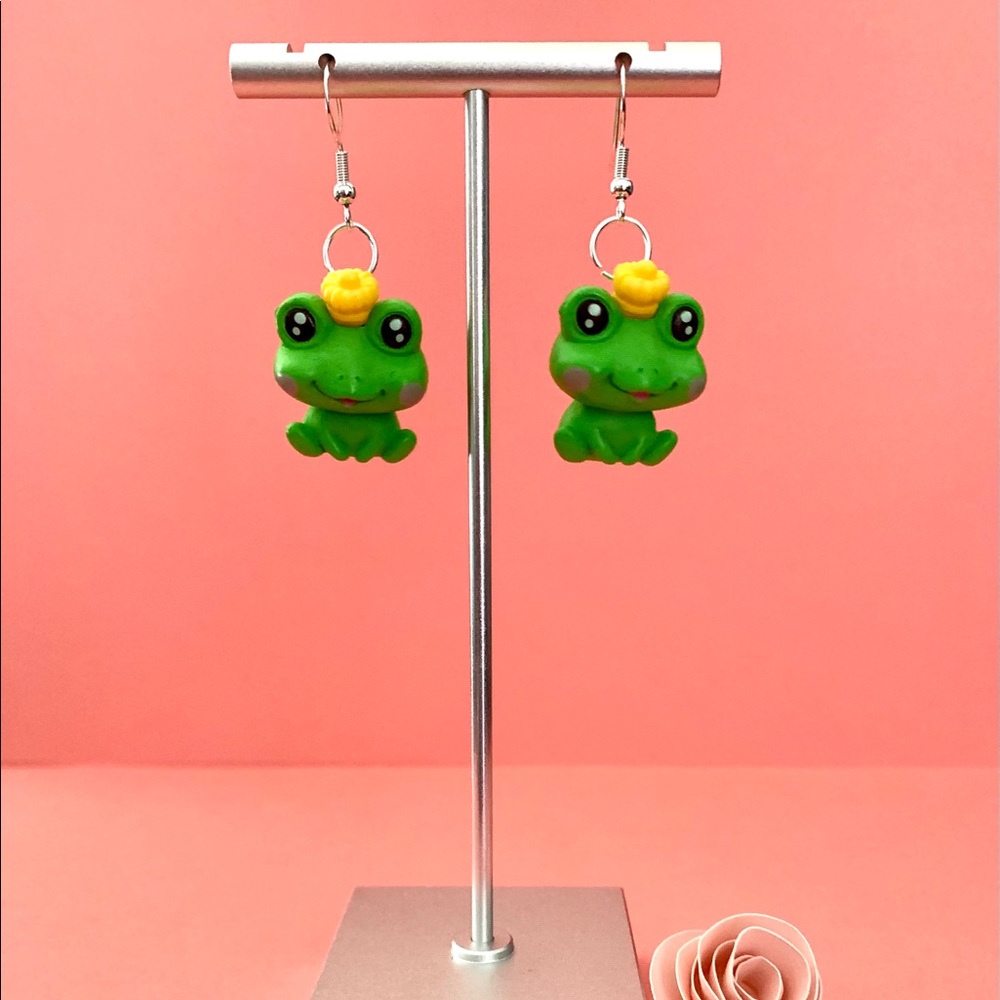 Frog Earrings